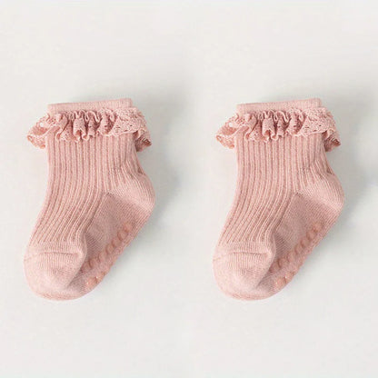 Children's non-slip cotton socks