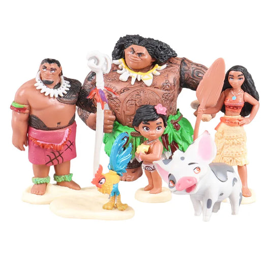 Disney Moana Figure Dolls Set