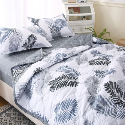 Soft Summer Quilt Set | Lightweight Breathable Comforter