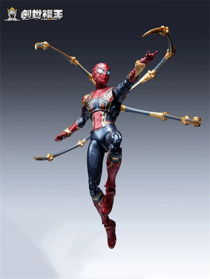 Spiderman Iron Spider 1/12 Action Figure Model