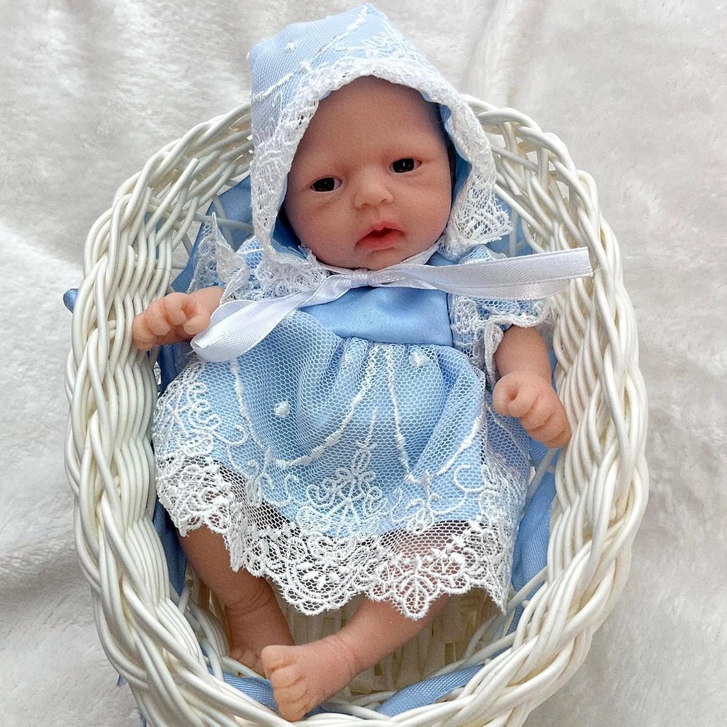 Mini Preemie Silicone Reborn Doll for Kids & Stress Relief