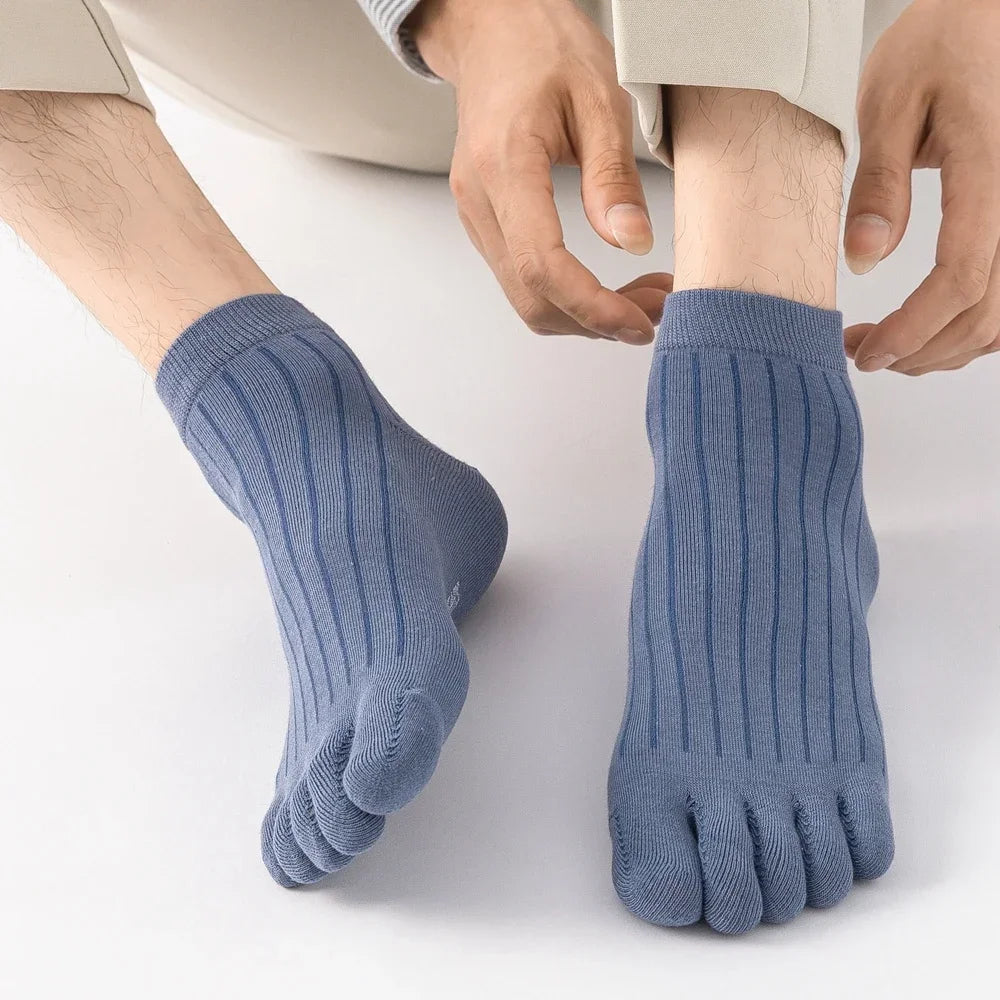 5 Pairs Summer Five Finger Socks – Comfortable Cotton