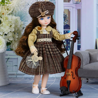 BJD Princess Doll Full Set – Fashion Doll with Accessories