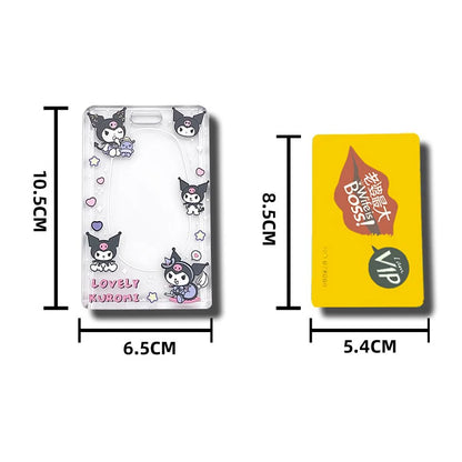 Sanrio Kuromi & My Melody Card Holder | Cute Cartoon Anime Design