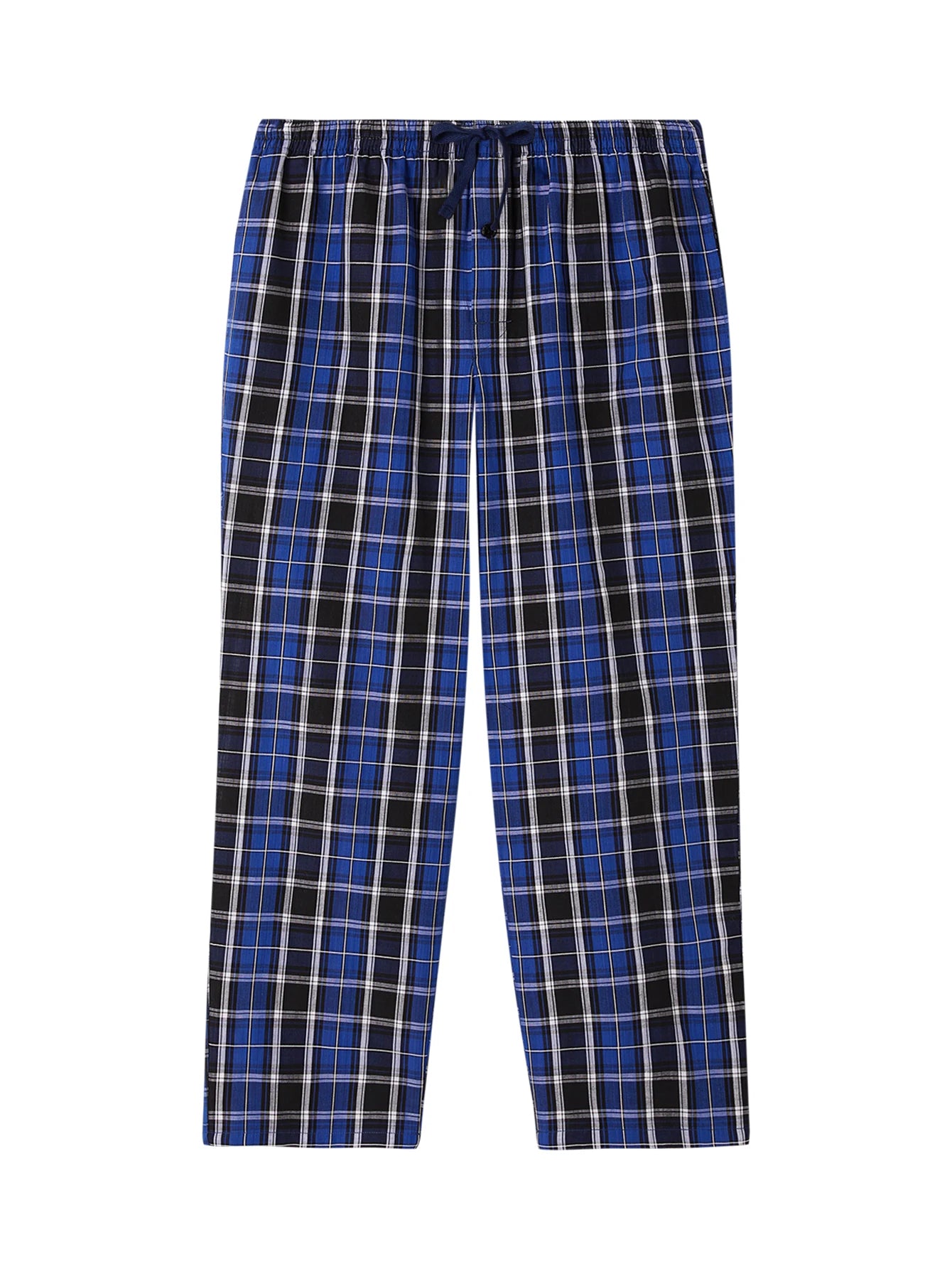 JupiterSecret 3-Piece Men's Plaid Cotton Pajama Pants - Casual & Comfortable