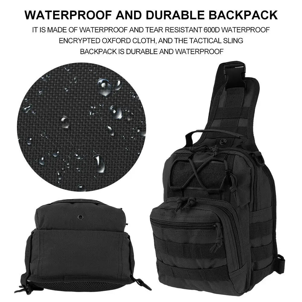 Military Crossbody Bag | Waterproof Tactical