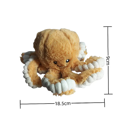 Plush Octopus Squeaky Pet Toy