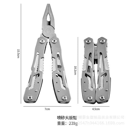 Outdoor Multitool – Portable Stainless Steel EDC Folding Multifunction Tool