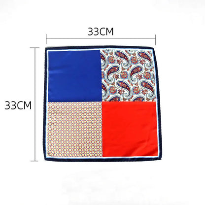 Anchor Polka Dot Paisley Floral Big Handkerchief for Men