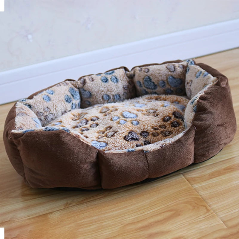 Soft Plush Pet Bed for Dogs & Cats