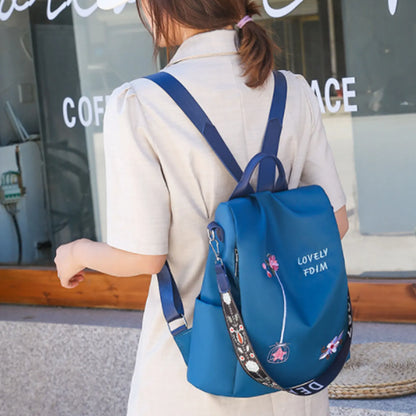 Casual Oxford Cloth Backpack