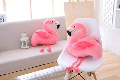 Realistic Flamingo Plush Toy