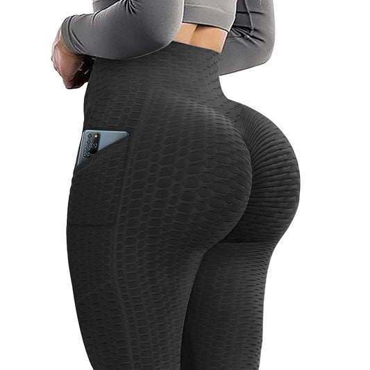 Scrunch Butt Leggings with Pockets - High Waist Workout & Yoga Pants