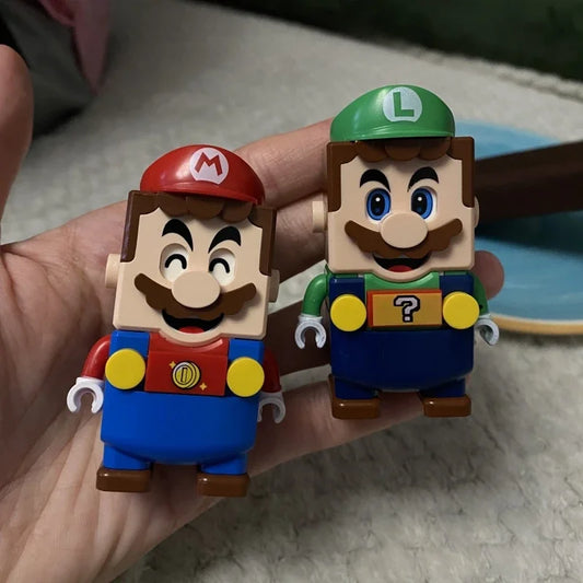 Super Mario Bros Blocks Luigi Building Blocks