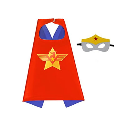 4 Sets Superhero Capes & Masks for Kids