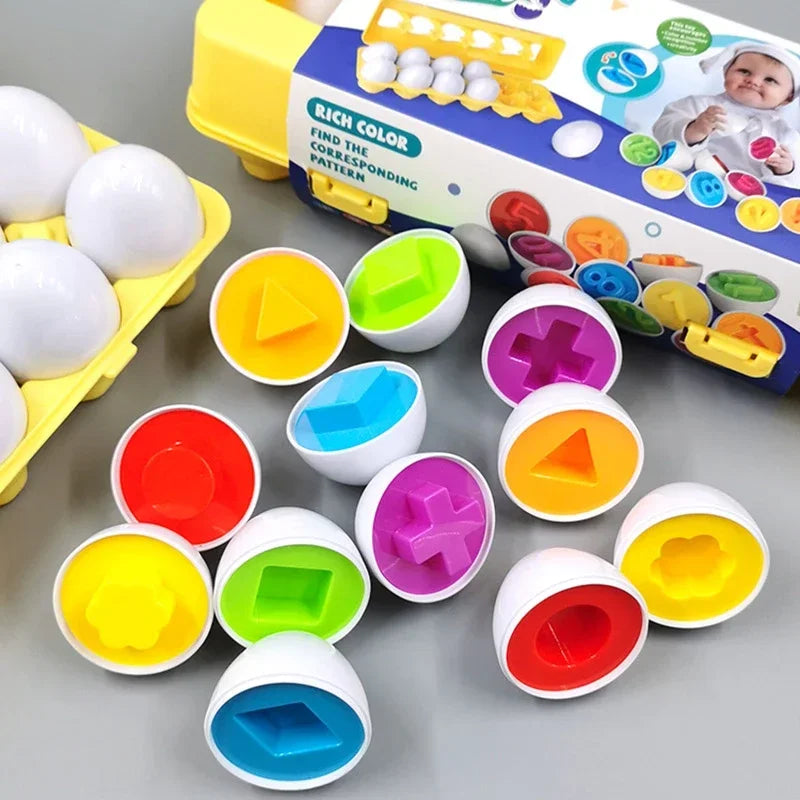 Baby Smart Eggs Montessori Toys