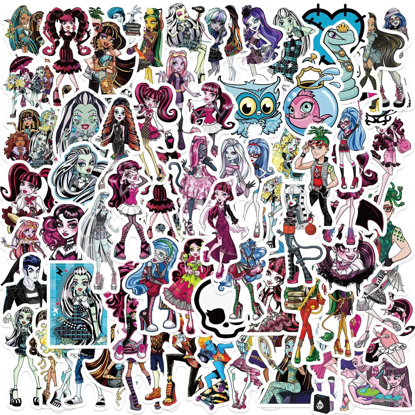 Monster High School Stickers