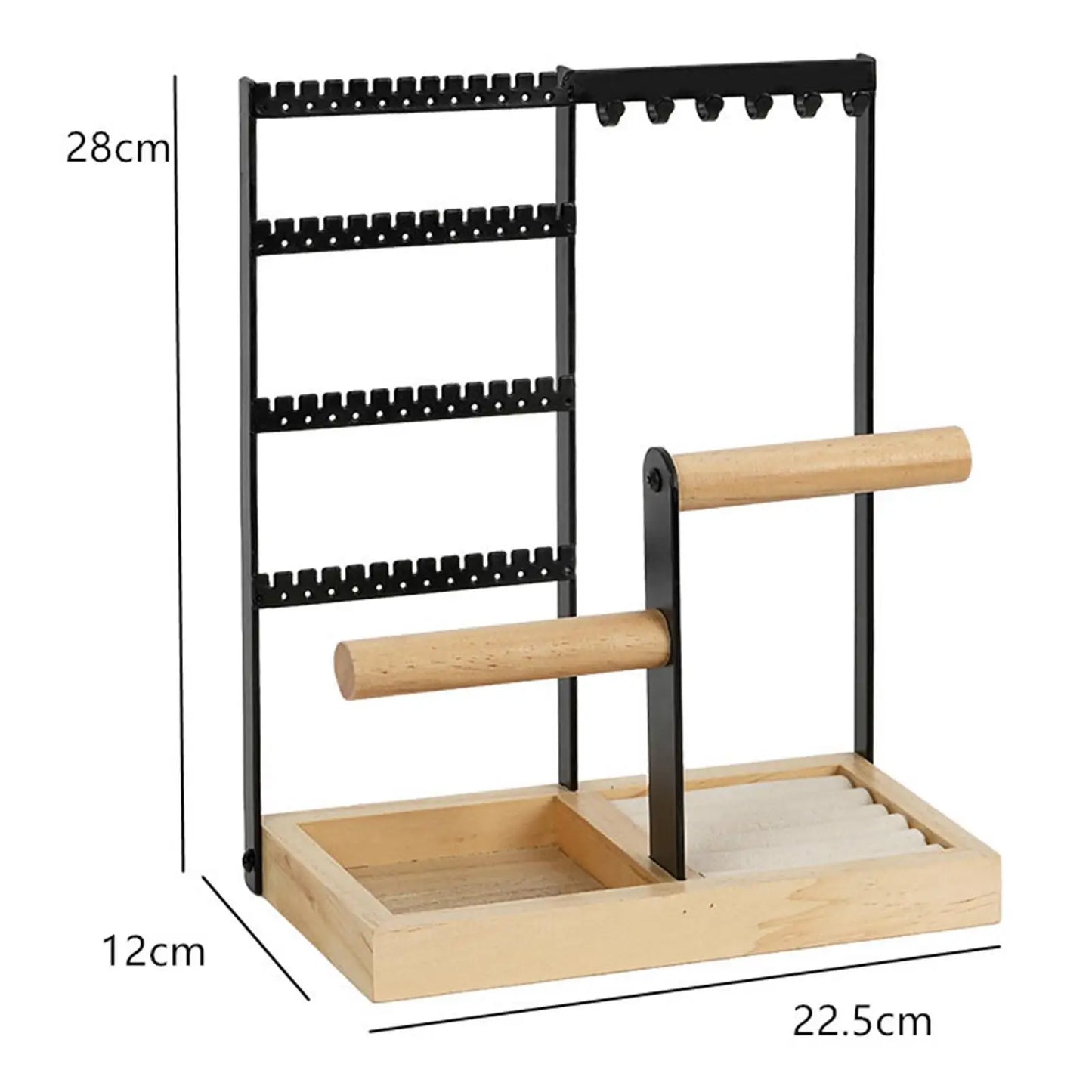 4-Tier Jewelry Display Rack