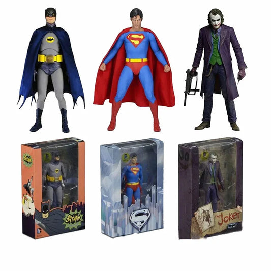 Superman & Batman PVC Action Figure - NECA Marvel Collection (18cm)