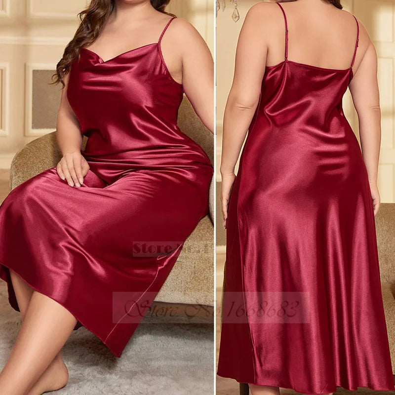 Plus Size Nightgown Sleepwear Chemise for Women