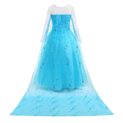 Elsa Costume for Girls | Fancy Birthday Gown