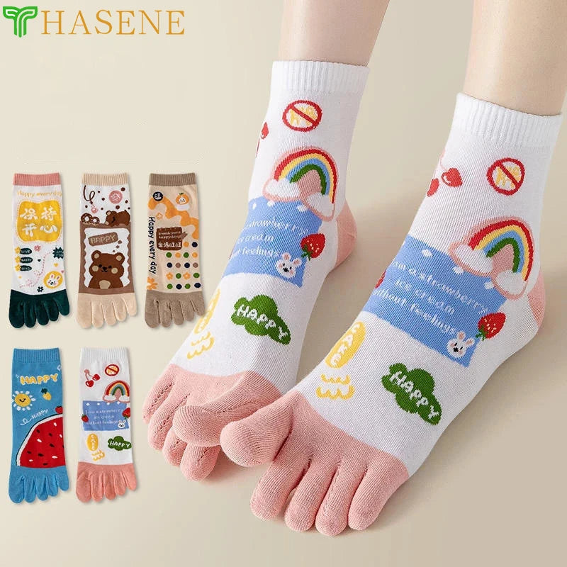 Cartoon Cute Split-Toe Socks