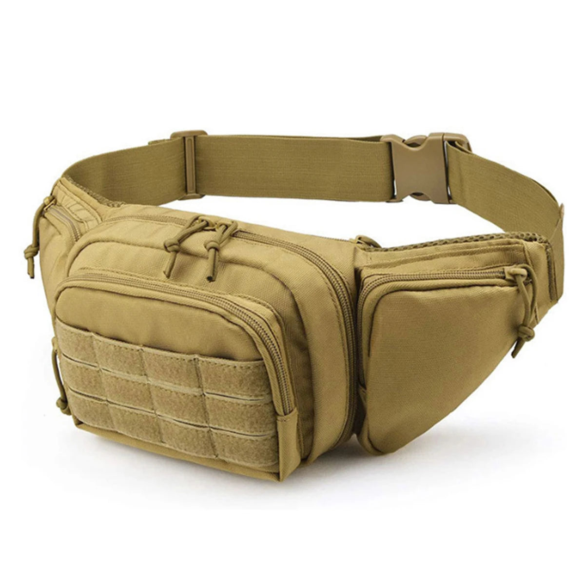 Tactical Military-Style Belt Bag for Motorcycle Riders, Sports, & Camping