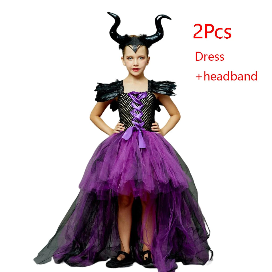 Disney Maleficent Tulle Dress for Kids