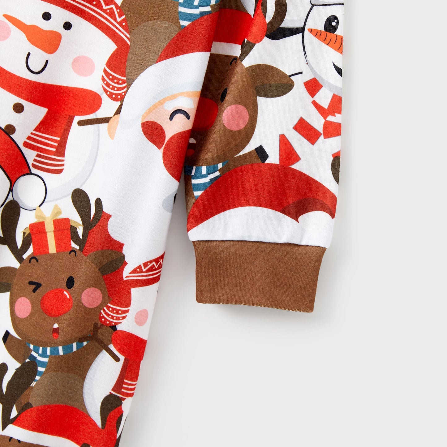 Family Matching Christmas Pajama Set – Red Nose Reindeer