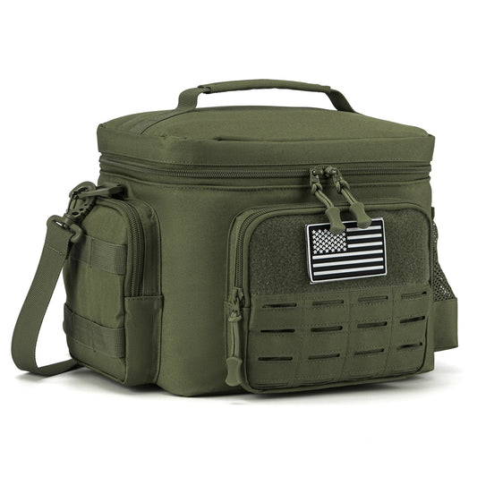 Tactical Lunch Box for Men – Heavy Duty Insulated Cooler Bag for Outdoor Work, Camping, & Picnics