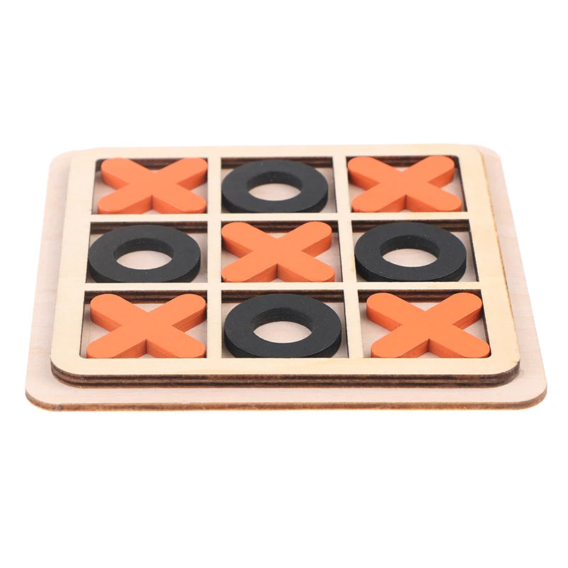 Wood Board Game Toy – Noughts and Crosses