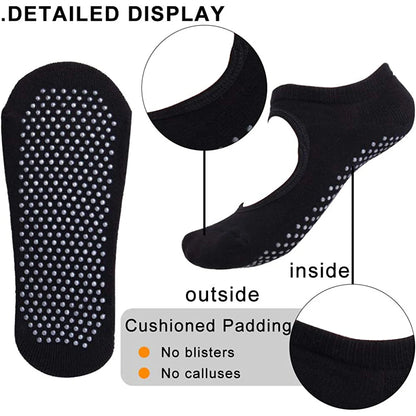 Backless Non-slip Fitness Pilates Socks