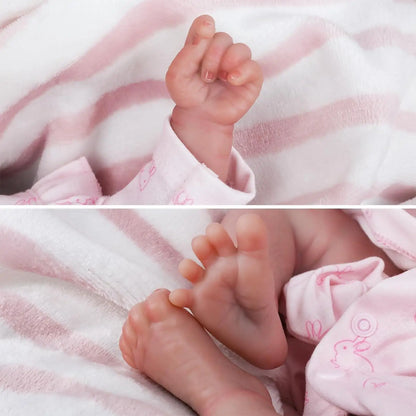 18-Inch Realistic Newborn Baby Doll with Real-Life Features