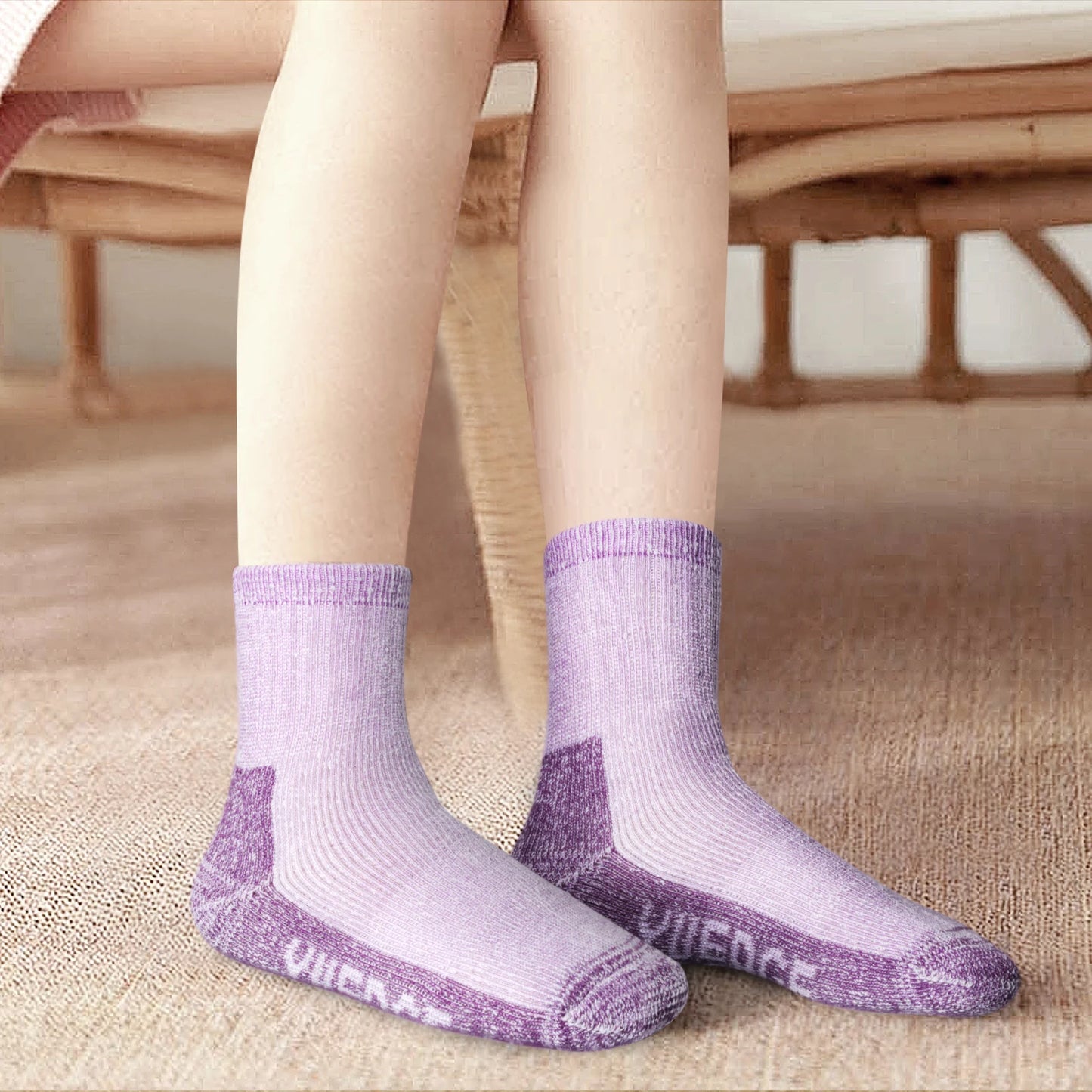 Thermal Warm Work Socks For Women 2 Pairs