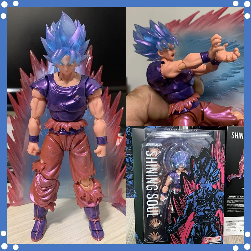 Dragon Ball Demoniacal Fit Super Saiyan God Goku Action Figure