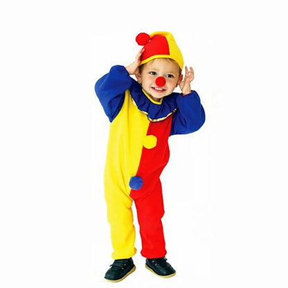 Sydanne Kids Carnival Clown Costume