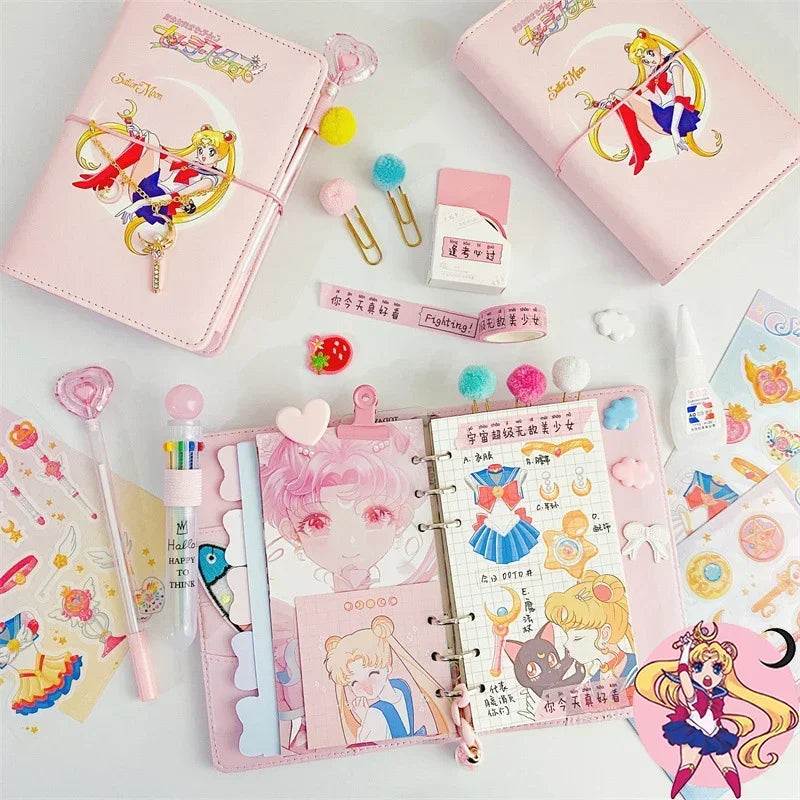 Sailor Moon A6 Planner & Notebook – Kawaii Weekly Organizer