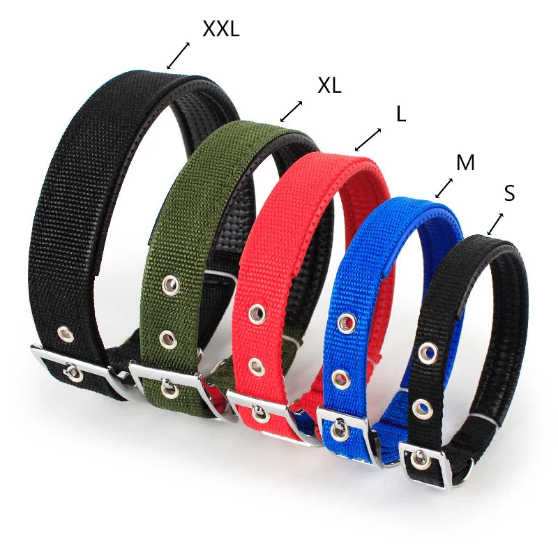 Nylon Dog Collar - Durable Collar for Small to Large Dogs