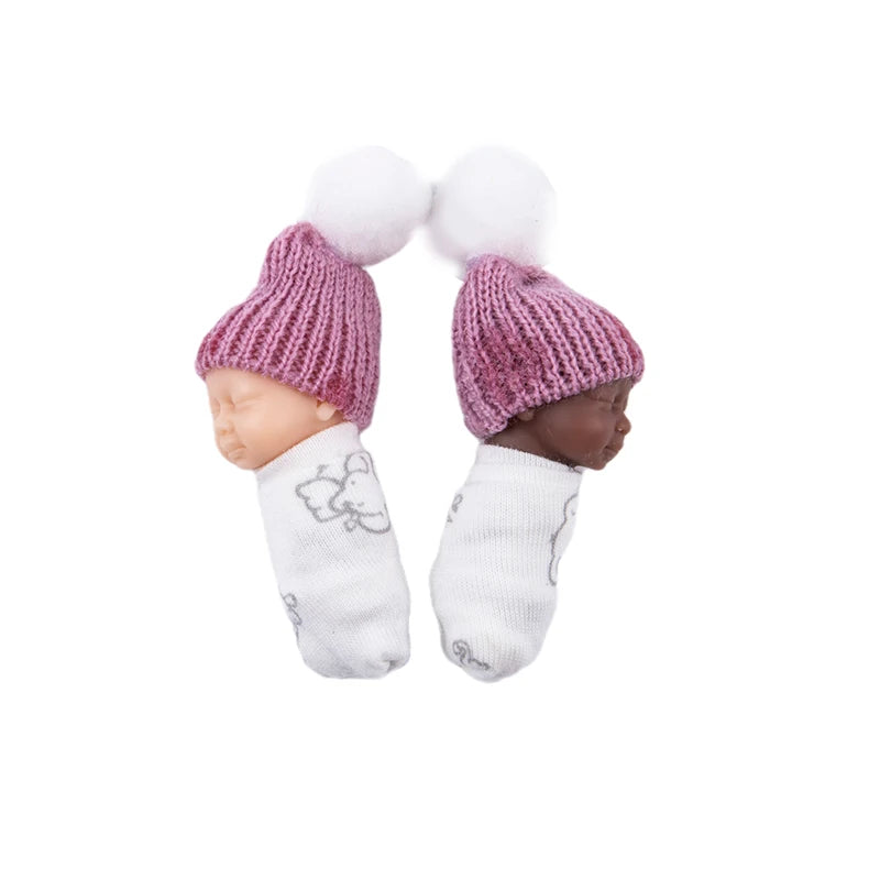 Simulation Newborn Baby PVC Ornament – Handle & Finger Toy