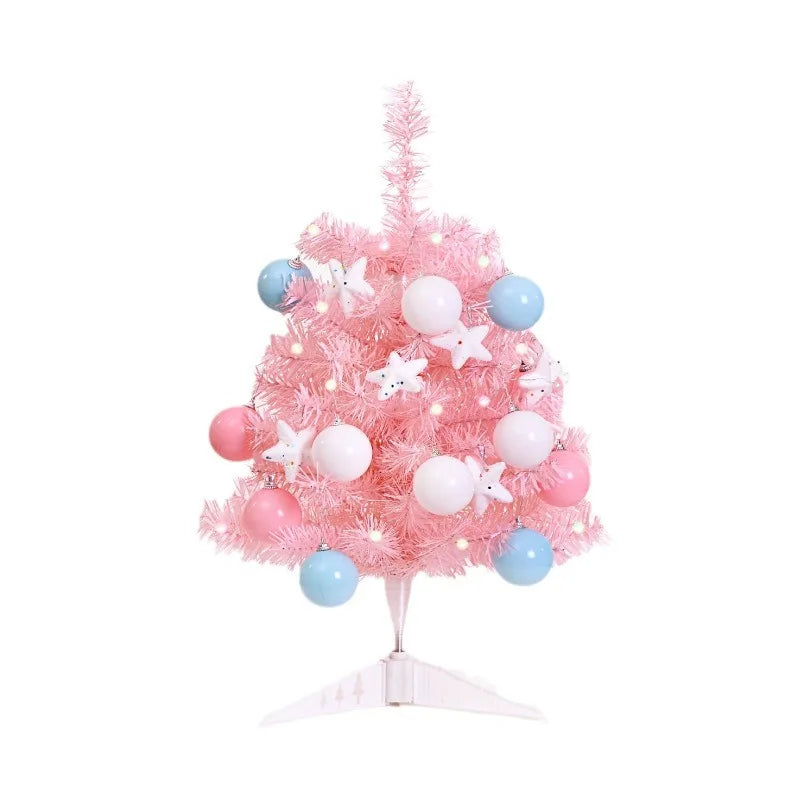 Pink Mini Christmas Tree - 60cm Tabletop Ornament