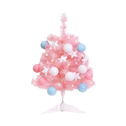 Pink Mini Christmas Tree - 60cm Tabletop Ornament