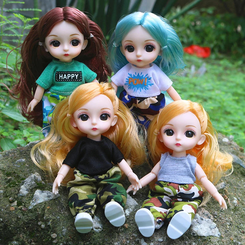 BJD 16CM Doll – 13 Movable Joints