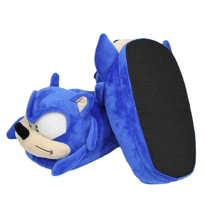 Anime Sonic Winter Cotton Slippers