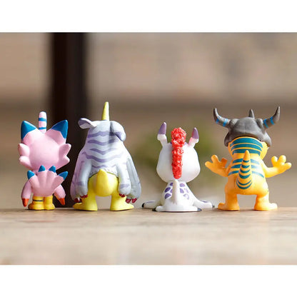 9 pcs Digimon Adventure Model Set