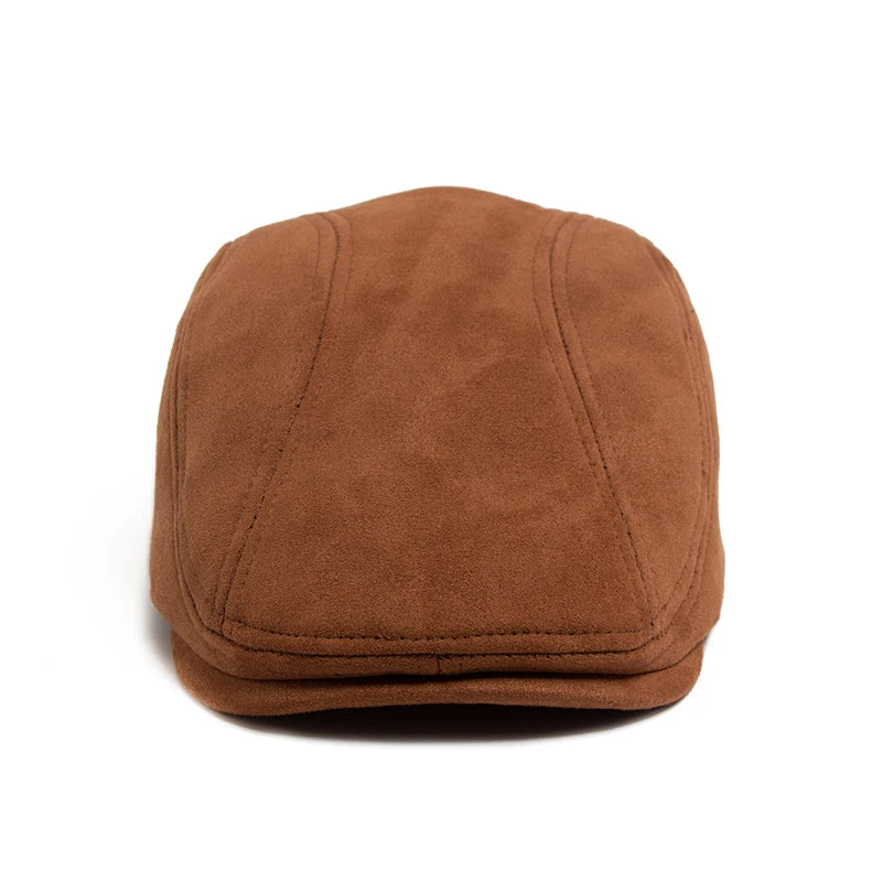 Suede Autumn Winter Beret