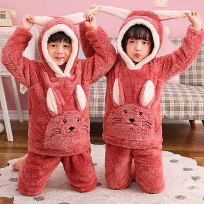 Winter Pajama Sets for Girls & Boys | Flannel Fleece Sleepwear