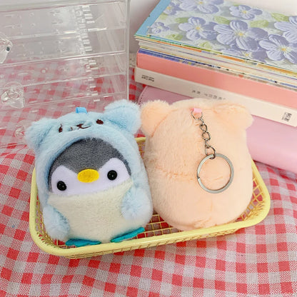 Cute Penguin Plush Doll Keychain