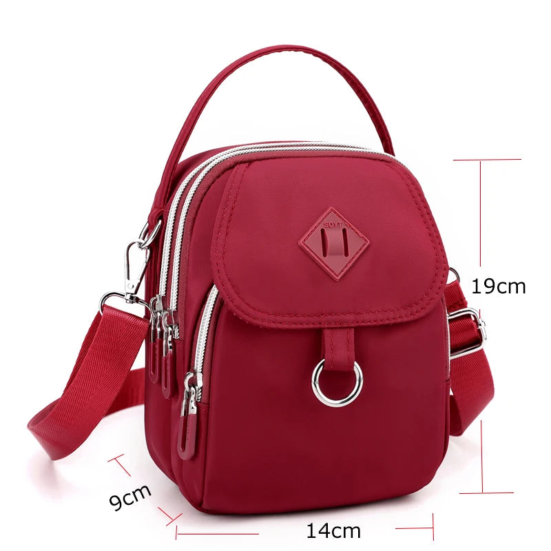 Fashion 3-Layer Mini Bag for Girls