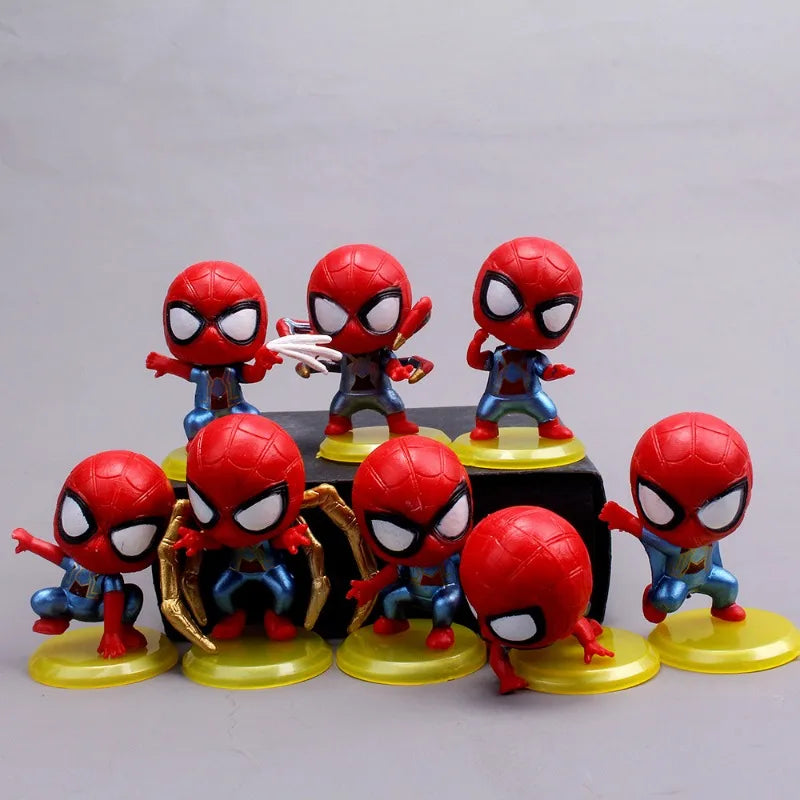 Marvel Spider-Man PVC Doll Set – Cake Decorations