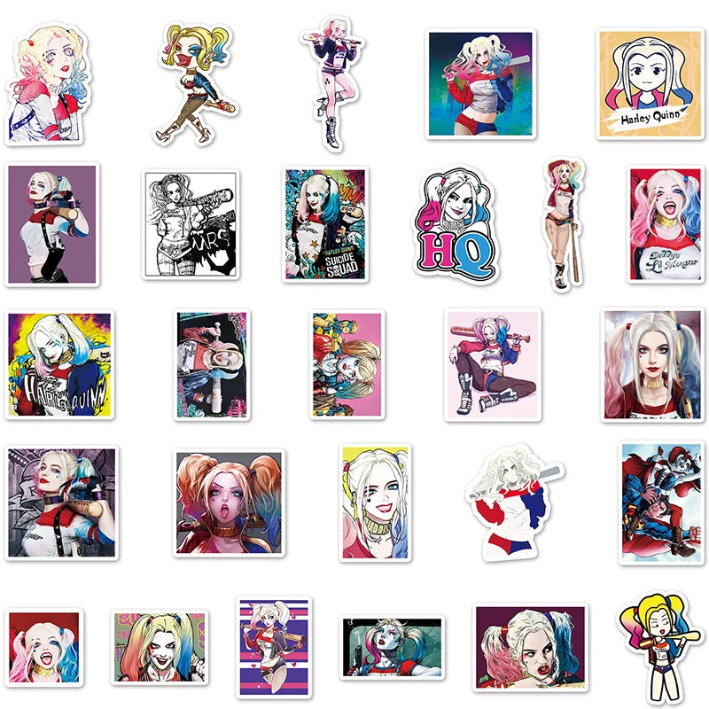 Suicide Squad Harley Quinn Stickers